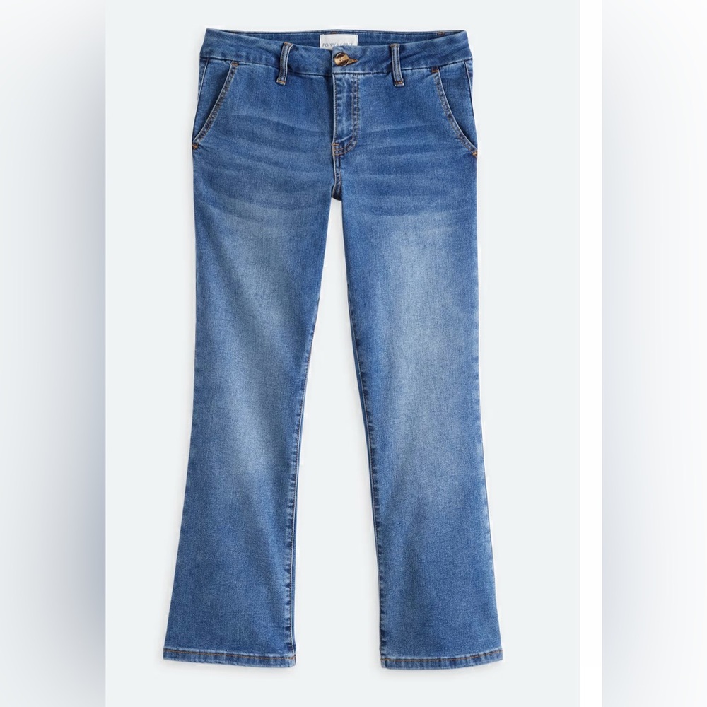 Women’s trouser pockets indigo bobyBootcut Jeans size 12 stitch fix